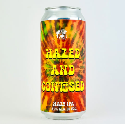 Ghost Town "Hazed and Confused" Hazy IPA, California (16oz Can)