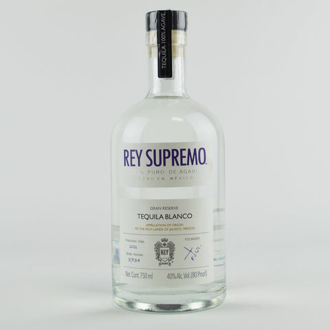 Rey Supremo "Gran Reserve" Tequila Blanco, Mexico (750ml Bottle)