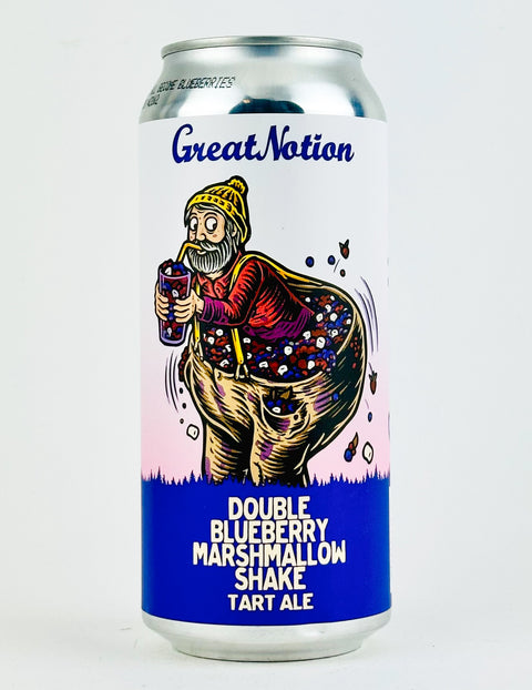 Great Notion "Double Blueberry Marshmallow Shake" Fruited Tart Ale, Oregon (16oz Can)