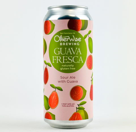 Otherwise Brewing "Guava Fresca" Sour Ale w/Guava, California (16oz Can)