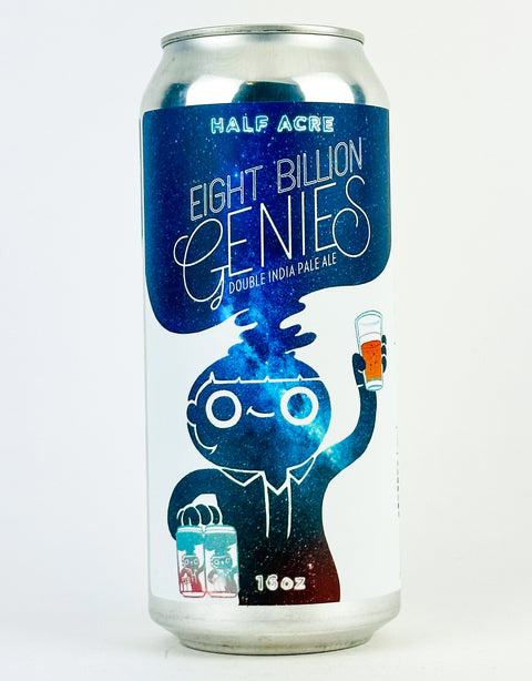 Half Acre "Eight Billion Genies Double Hazy IPA, Illinois (16oz Can)