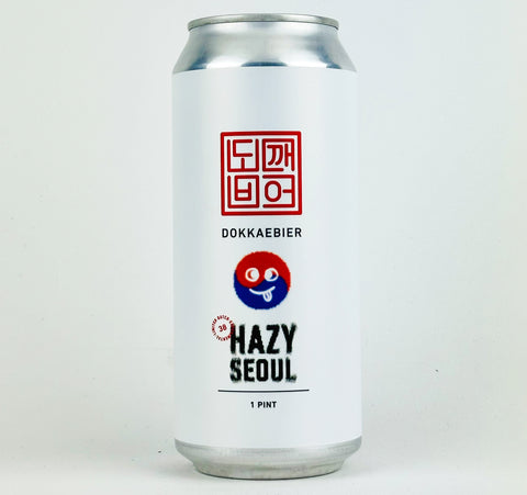 Dokkaebier "Hazy Seoul" Hazy IPA, California (16oz Can)