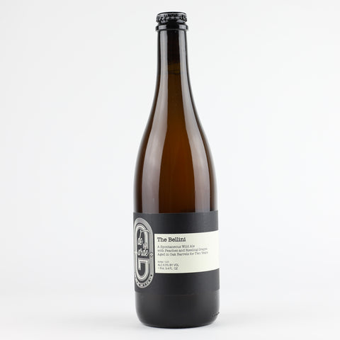 De Garde "The Bellini" Wild Ale w/Peaches and Riesling Grapes aged in Oak Barrels for 2 Years, Oregon (750ml Bottle)