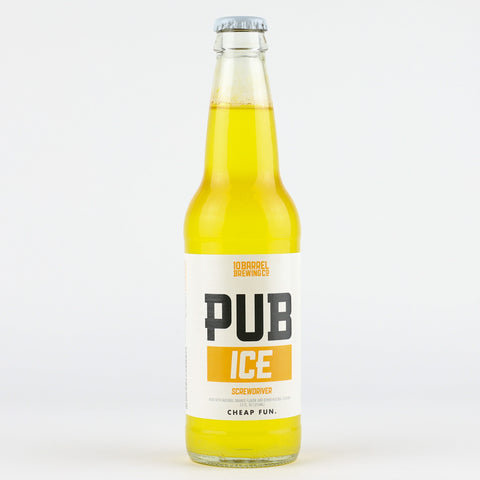 10 Barrel "Pub Ice-Screwdriver" Beer w/Natural & Other Flavors, Oregon (12oz Bottle)