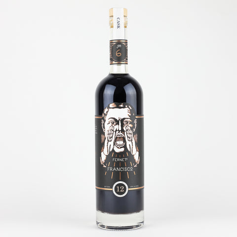 Fernet Francisco "No. 6" Cask Collaboration Whiskey Barrel Aged Fernet, California (750ml Bottle)