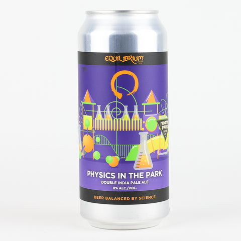 Equilbrium/North Park Beer Co. "Physics In The Park" Double Hazy IPA, New York (16oz Can)