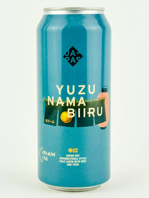 Japas Yuzu Nama Biiru, Brazil (16oz Can)