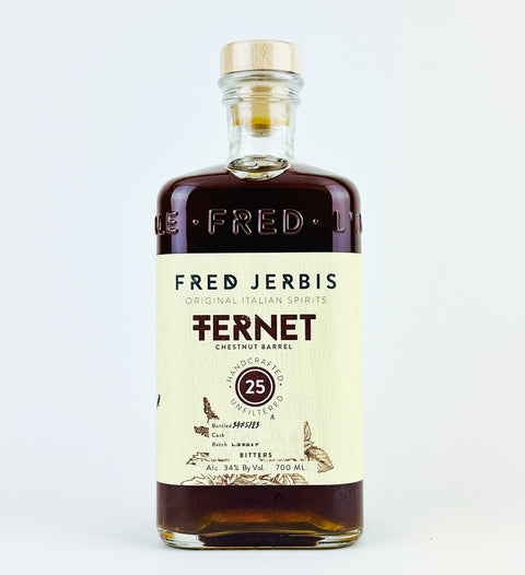 Fred Jerbis "25-Chestnut Barrel" Fernet (700ml Bottle)