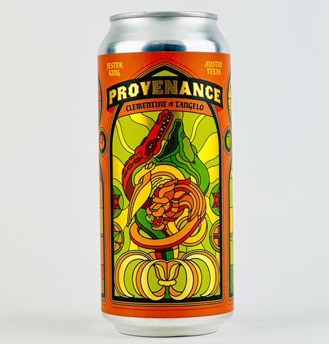 Jester King "Provenance" Farmhouse Ale Brewed w/Clementine & Tangelo, Texas (16oz Can)