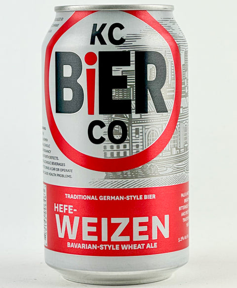 KC Bier Co. Hefe-Weizen, Missouri (12oz Can)