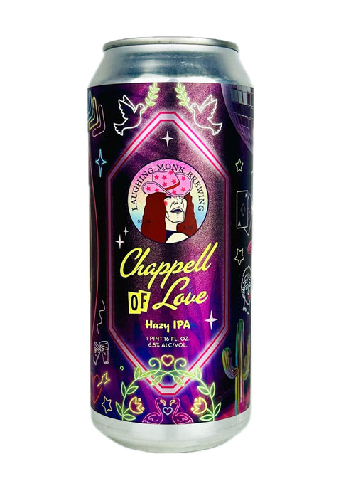 Laughing Monk/Pink Boots Society "Chappell of Love" Hazy IPA, California (16oz Can)