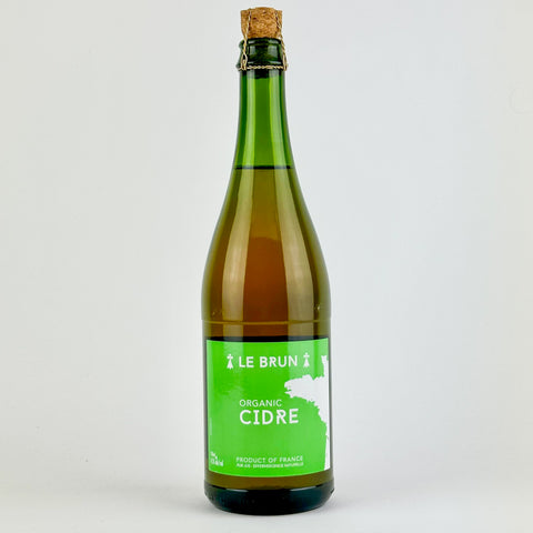 Le Brun Organic Cidre, France (750ml Bottle)