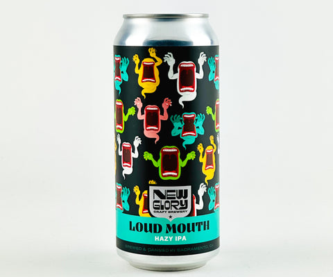 New Glory "Loud Mouth" Hazy IPA, California (16oz Can)