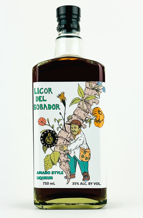 Maxico Mistico "Licor del Sobador" Amaro Style Liqueur, Mexico (750ml Bottle)