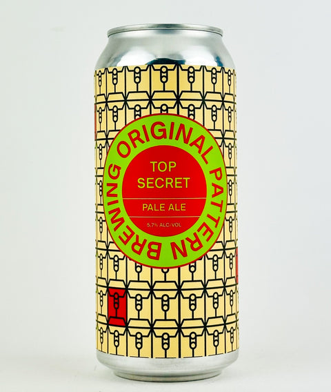 Original Pattern "Top Secret" Pale Ale, California (16oz Can)