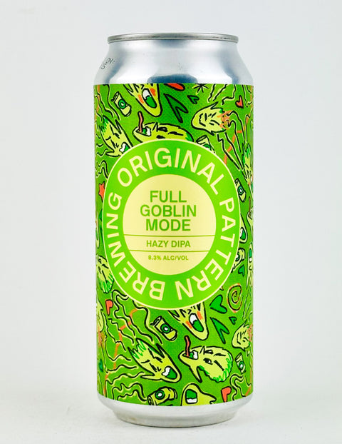 Original Pattern "Full Goblin Mode" Double Hazy IPA, California (16oz Can)