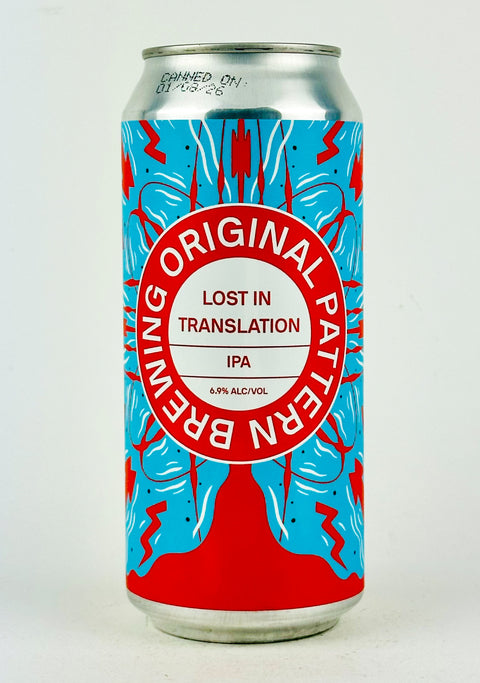 Original Pattern "Lost In Translation" IPA, California (16oz Can)