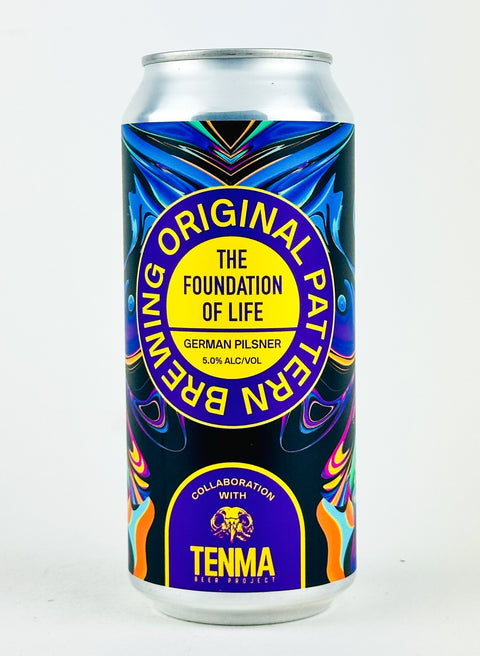 Original Pattern/Tenma "The Foundation of Life" German Pilsner, California (16oz Can)