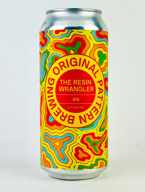 Original Pattern "The Resin Wrangler" IPA, California (16oz Can)