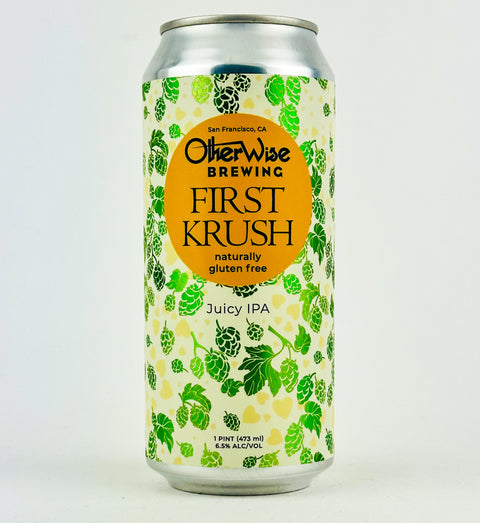Otherwise Brewing "First Krush" Juicy IPA, California (16oz Can)