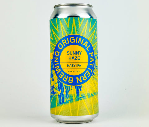 Original Pattern "Sunny Haze" Hazy IPA, California (16oz Can)