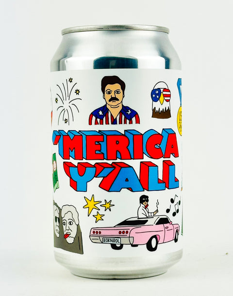 Prairie Artisan Ales "'Merica Y'All" Hazy IPA, Oklahoma (12oz Can)