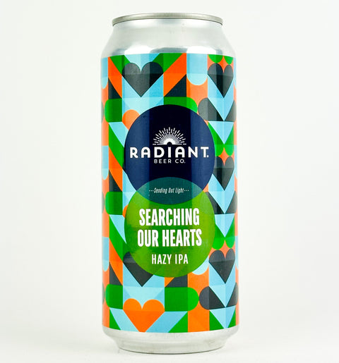 Radiant Beer Co. "Searching Our Hearts" Hazy IPA, California (16oz Can)