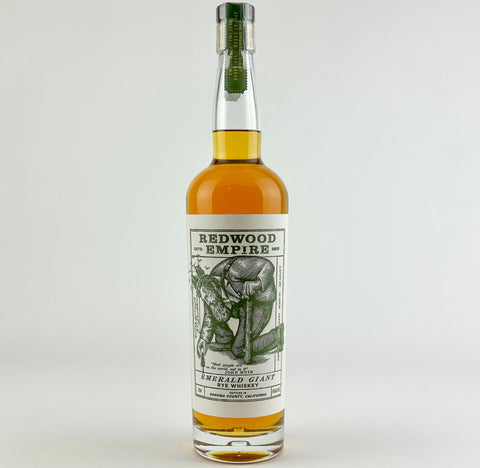 Redwood Empire "Emerald Giant" Rye Whiskey, California (750ml Bottle)