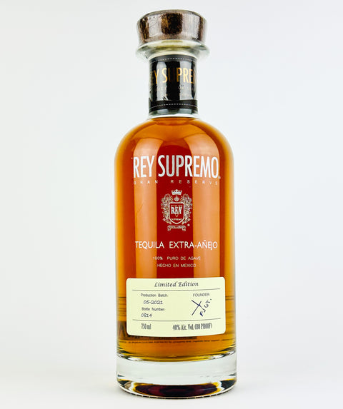 Rey Supremo "Gran Reserve" Tequila Extra Anejo, Mexico (750ml Bottle)