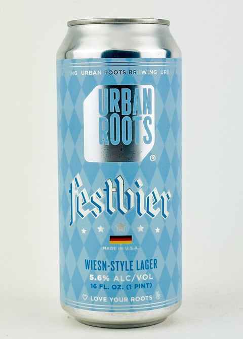 Urban Roots Festbier Wiesn-Style Lager, California (16oz Can)