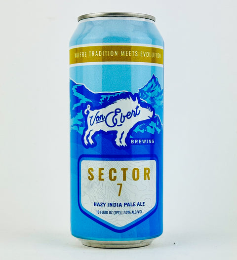 Von Ebert "Sector 7" Hazy IPA, Oregon (16oz Can)