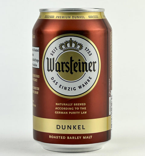 Warsteiner Dunkel, Germany (11.2oz Can)