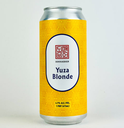 Dokkaebier Yuza Blonde, California (16oz Can)