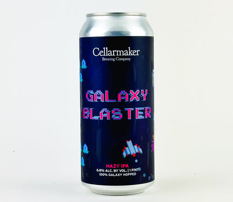 Cellarmaker "Galaxy Blaster" Hazy IPA, California (16oz Can)