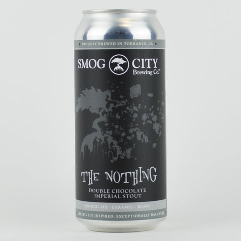 Smog City "The Nothing" Double Chocolate Imperial Stout, California (16oz Can)
