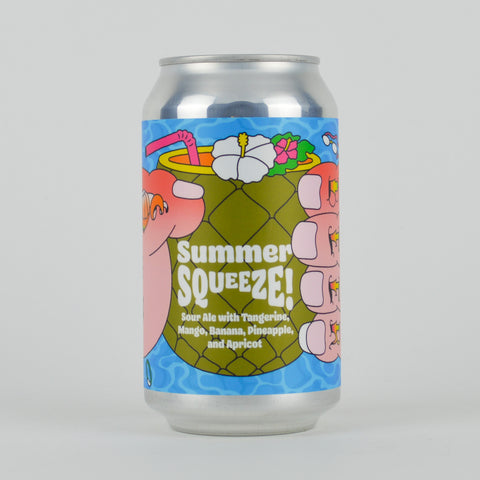 Prairie Ales "Summer Squeeze" Sour Ale w/ Tangerine, Mango, Banana, Pineapple & Apricot, Oklahoma (12oz Can)