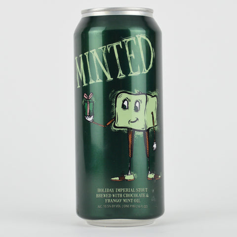 Hop Butcher "Minted" Holiday Imperial Stout w/Chocolate & Frango Mint Oil, Illinois (16oz Can)