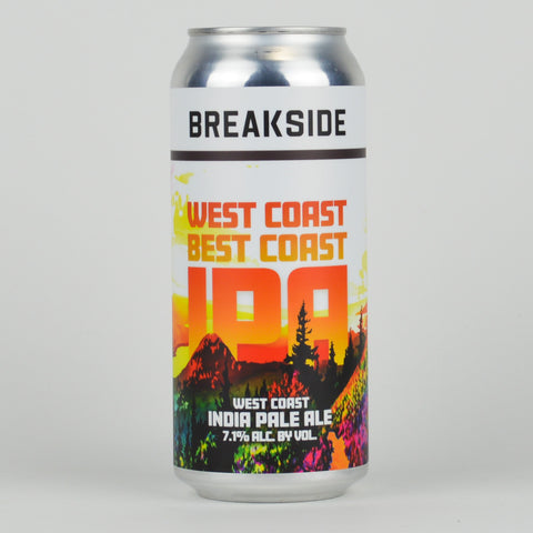 Breakside/Grains of Wrath "West Coast Best Coast" IPA, Oregon (16oz Can)