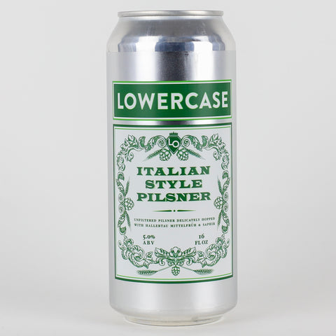 Lowercase Italian Style Pilsner, Washington (16oz Can)