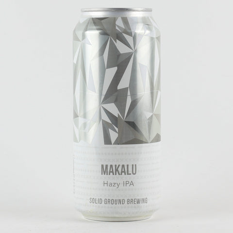 Solid Ground Brewing "Makalu" Hazy IPA, California (16oz Can)