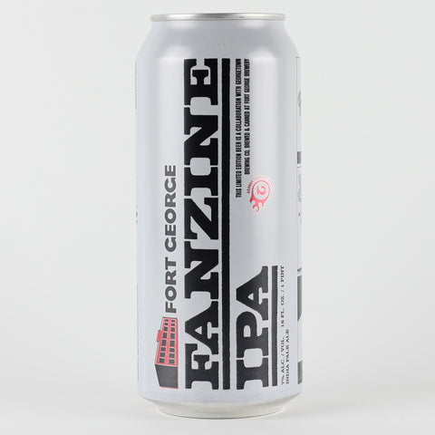 Fort George/Georgetown "Fanzine" Hazy IPA, Oregon (16oz Can)