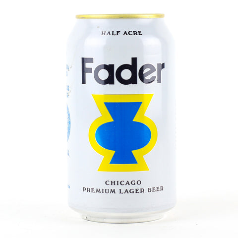 Half Acre "Fader" Premium Lager Beer, Illinois (12oz Can)